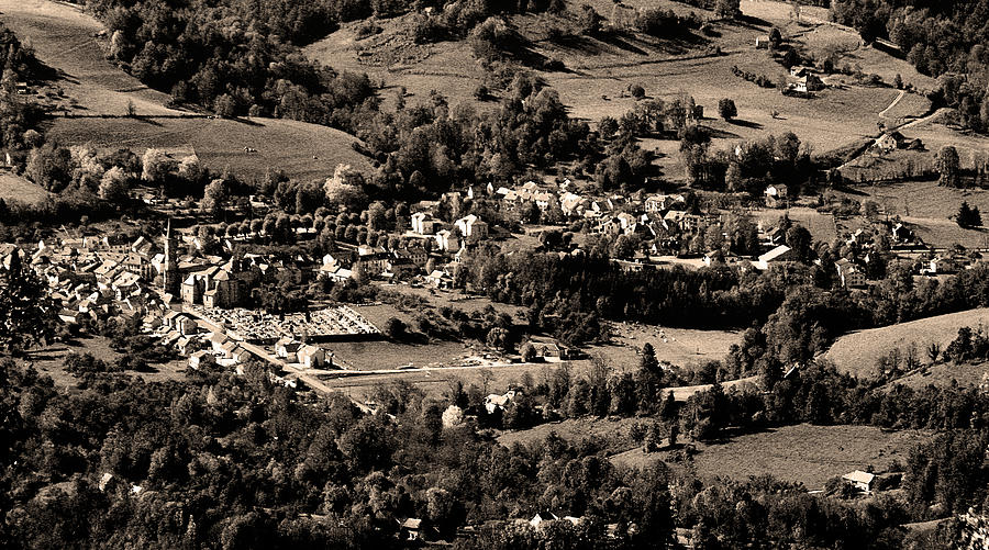 Pyrenean Village Photograph by John Topman