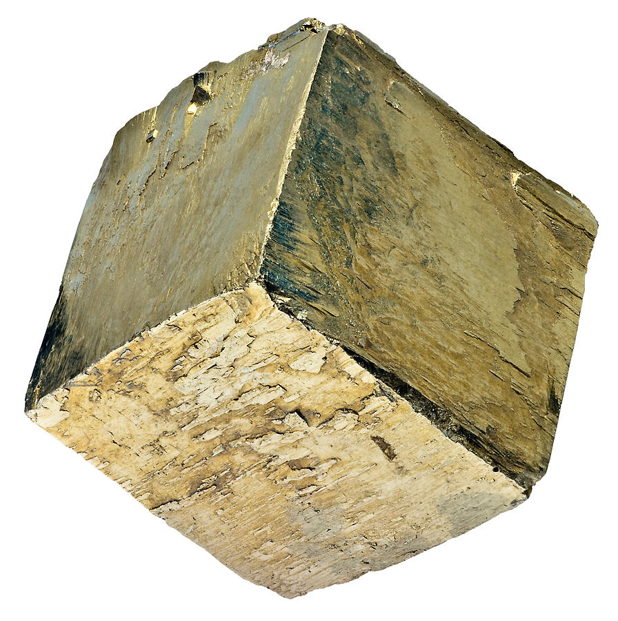 Pyrite Cube Photograph by E.r. Degginger