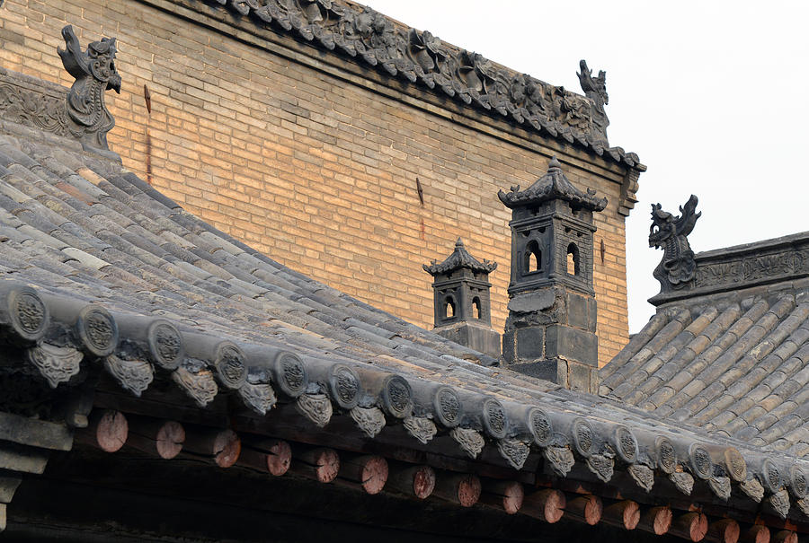 Qing Dynasty House Chimney Photograph by Yue Wang