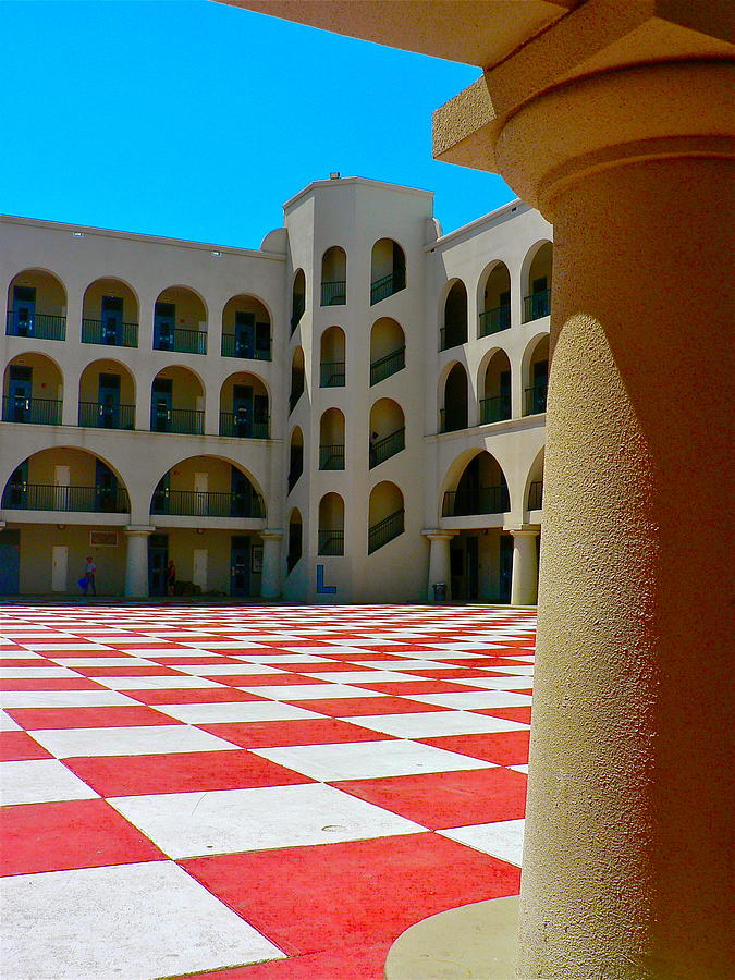 Quad at the Citadel Photograph by Jean Wright