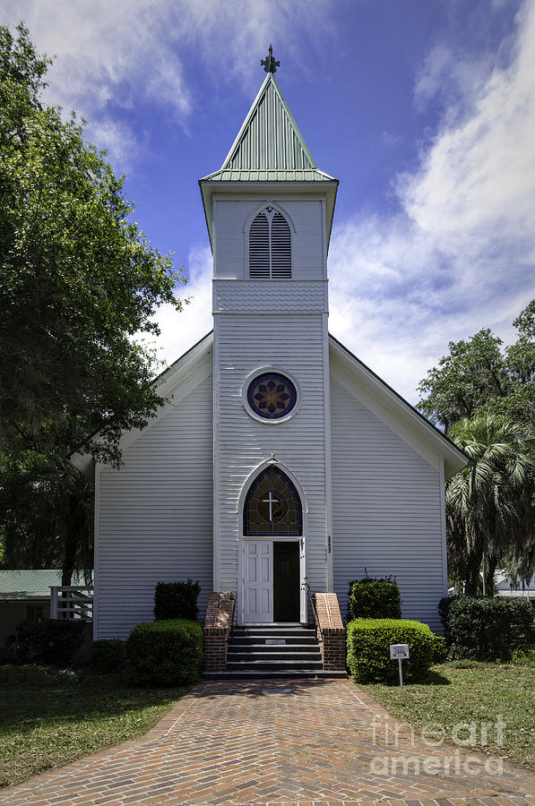 Quaint Mcintosh Methodist Church Photograph by Lynn Palmer