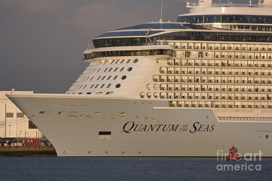 Quantum of the seas  Photograph by Terri Waters
