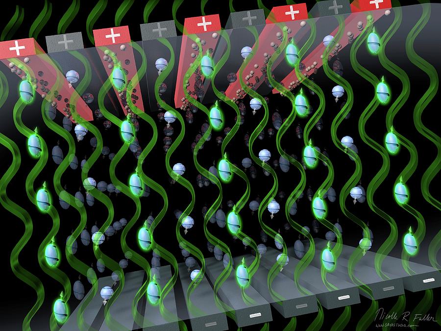 Quantum Spin Computing Photograph by Nicolle R. Fuller/science Photo Library
