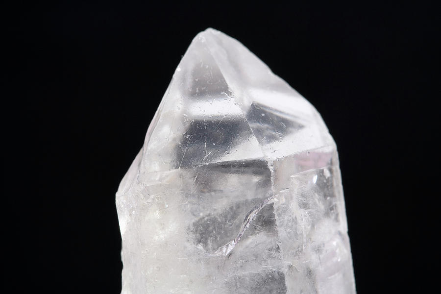 Quartz Crystal Photograph by Science Stock Photography/science Photo Library