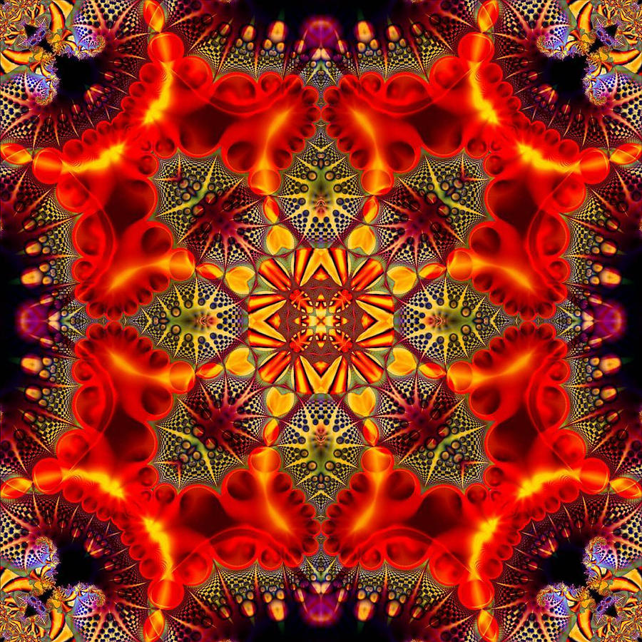 Quasar Kaleidoscope No 2 Digital Art by Charmaine Zoe