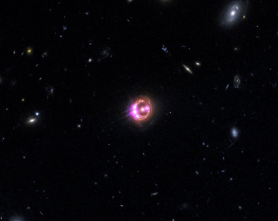 Quasar Rx J1131-1231 Photograph by Nasa