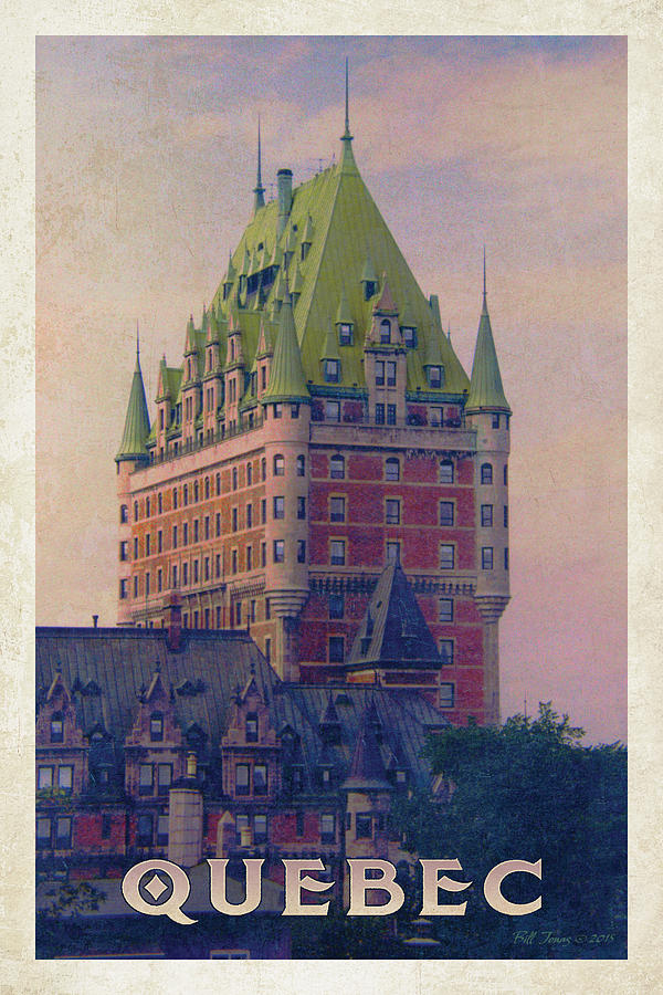 Quebec Poster Photograph by Bill Jonas