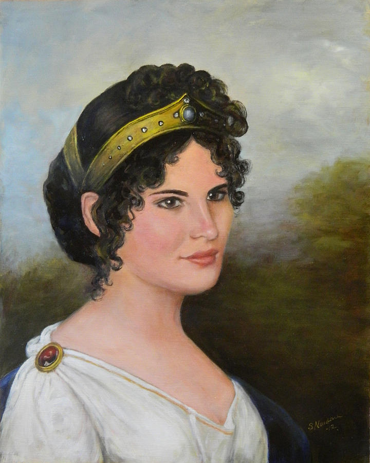Queen Alexa Painting by Sandra Nardone