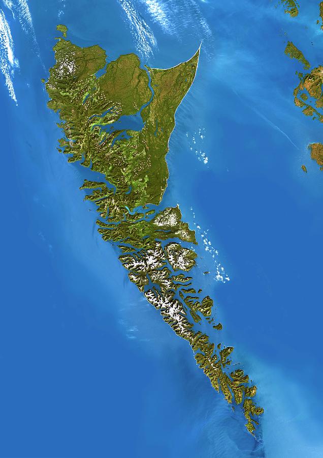 Queen Charlotte Islands Photograph by Science Photo Library Queen Charlotte Islands Photograph by Science Photo Library
