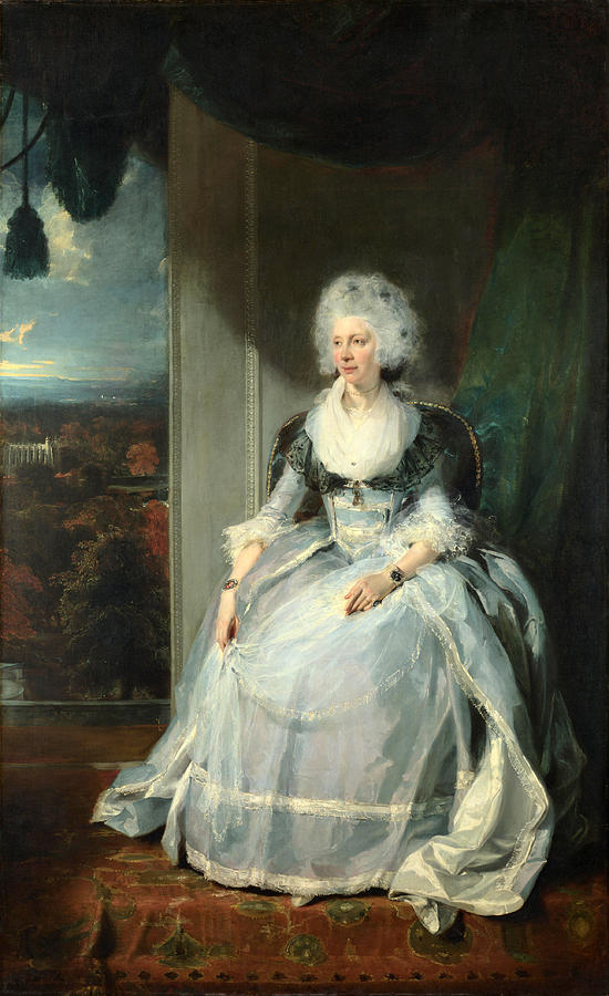 Thomas Lawrence Painting - Queen Charlotte by Thomas Lawrence