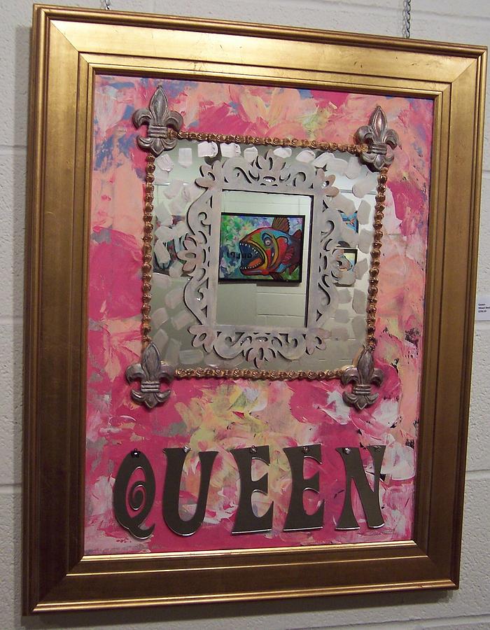 Queen Mixed Media by Krista Ouellette