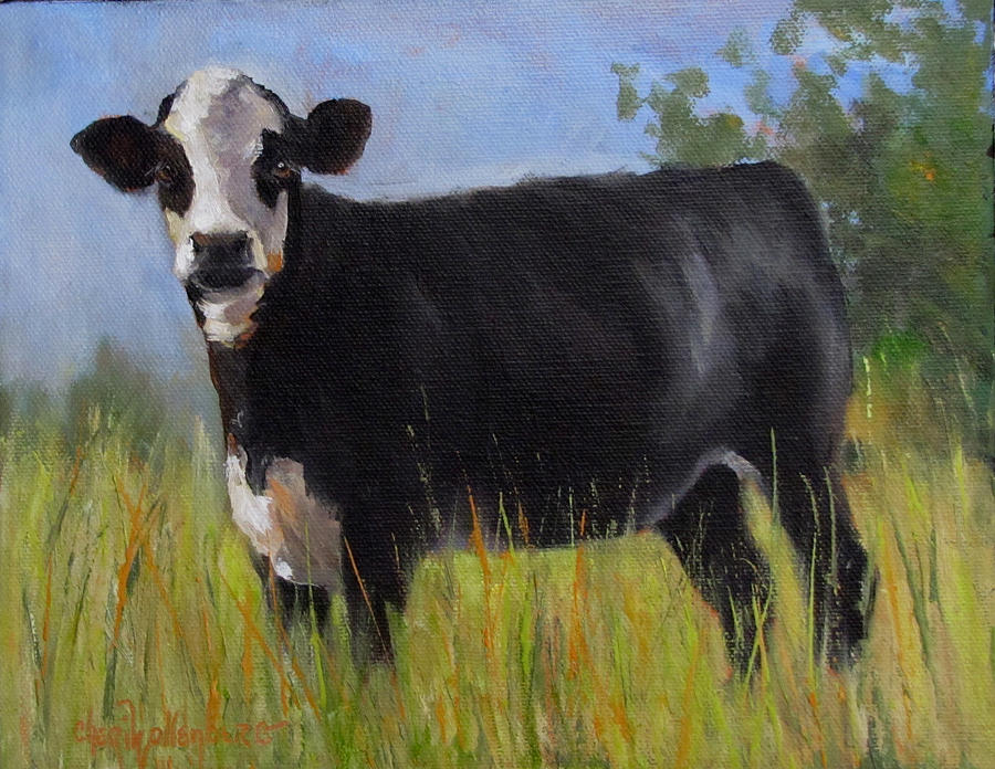 Queen of the Hill Painting by Cheri Wollenberg