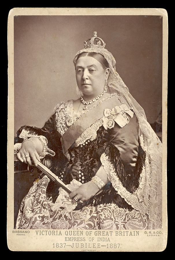 Queen Victoria As Empress Of India Photograph By Mary Evans Picture Library