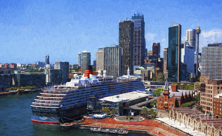 Queen Victoria in Sydney Harbour Photograph by Sheila Smart Fine Art Photography