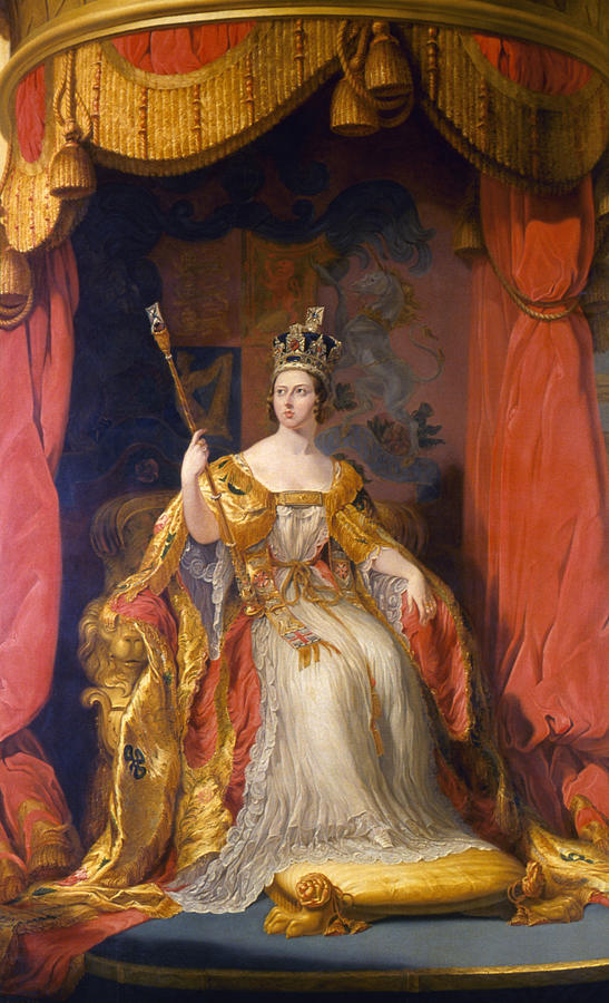 Queen Victoria 1819-1901 Painting by Sir Hubert von 