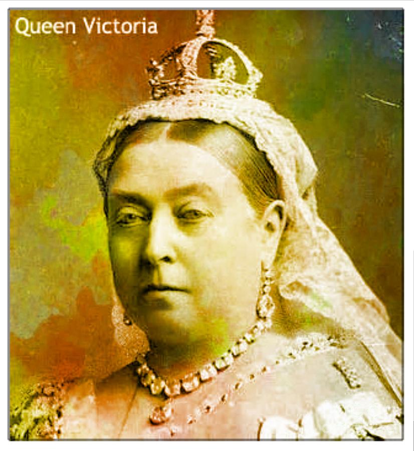 Queen Victoria Digital Art by Steven  Pipella