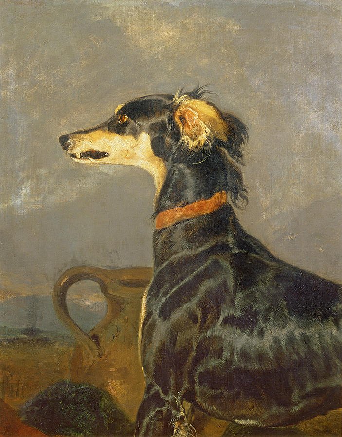 Edwin Landseer Painting - Queen Victorias Favourite Dog, Eos by Edwin Landseer