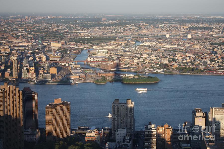 Queens and Long Island From the Empire State Building  Photograph by John Telfer