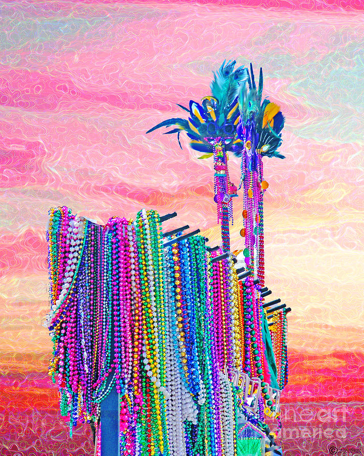 Queens Beads Digital Art by Lizi Beard-Ward