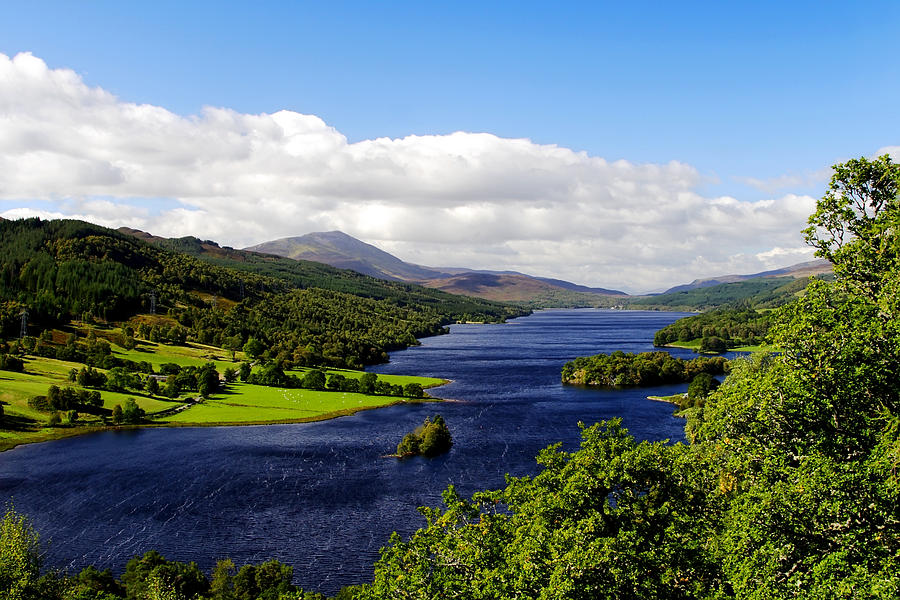 Queens View in Scotland Photograph by Jason Politte