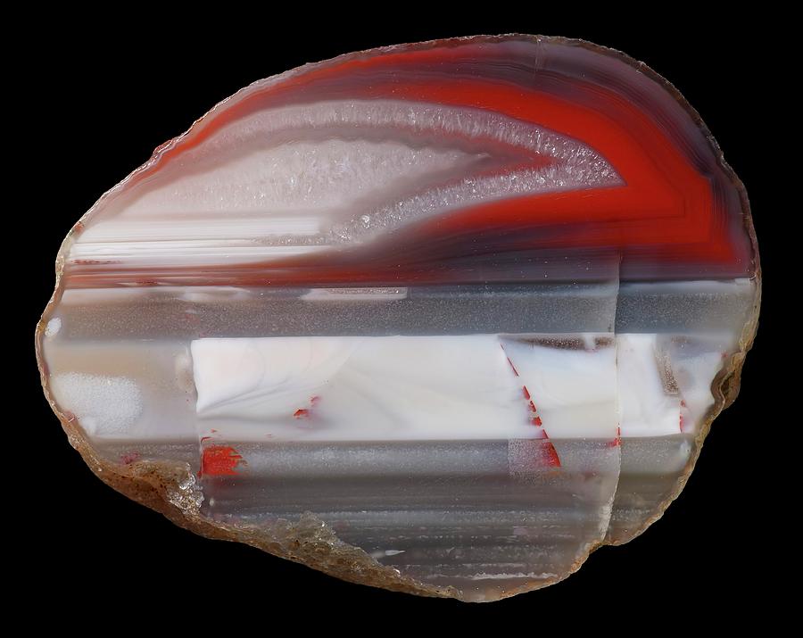 Queensland Agate Photograph by Natural History Museum, London/science ...