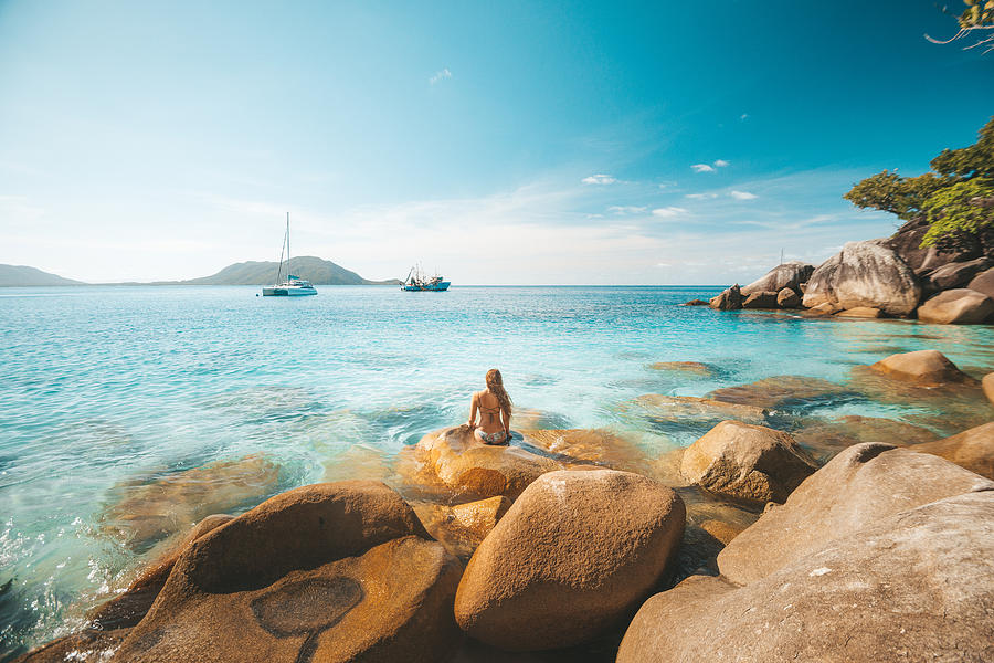 Queensland Beach Girl Photograph by John Crux Photography