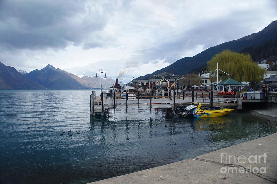 Queenstown Harbour Photograph by Therese Alcorn