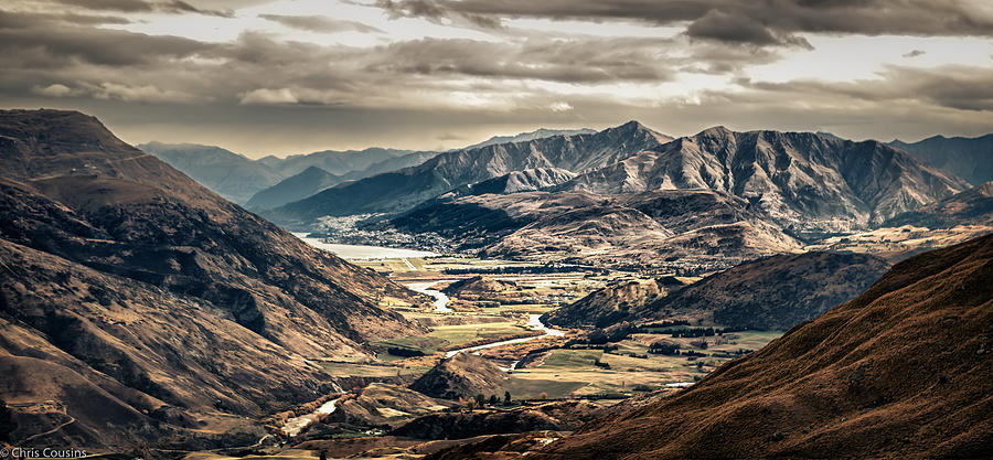 Mountain Photograph - Queenstown View by Chris Cousins