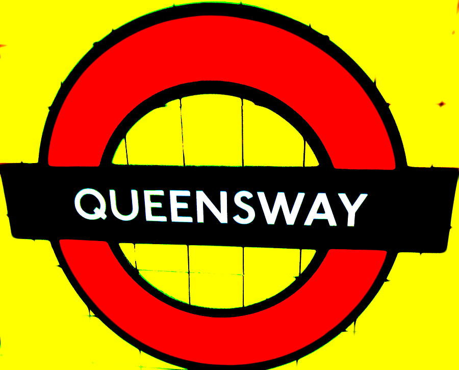 Queensway Tube Station London  Photograph by Funkpix Photo Hunter