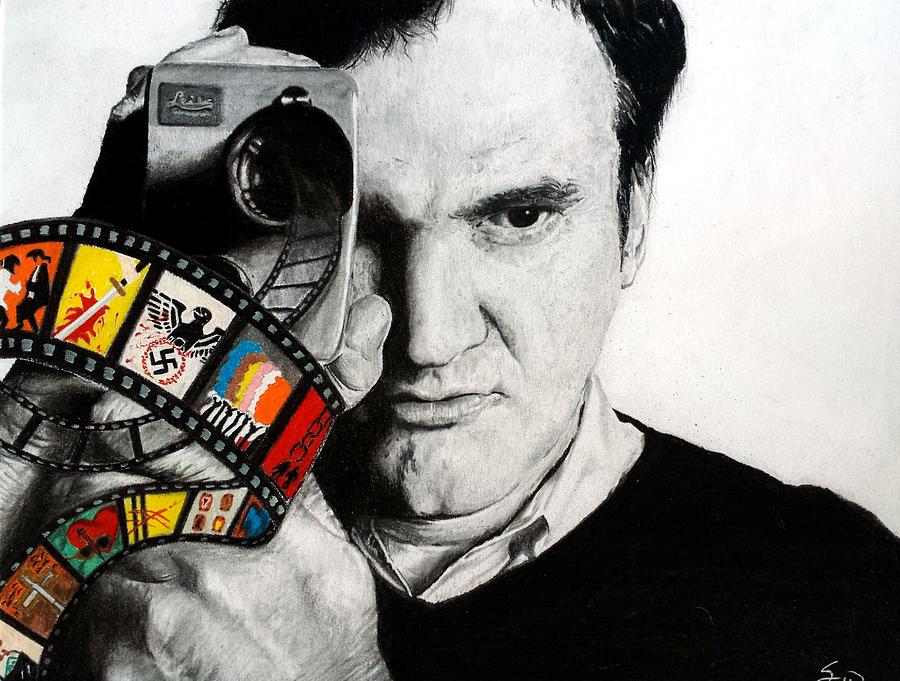 Movie Painting - Quentin Tarantino by S G Williams