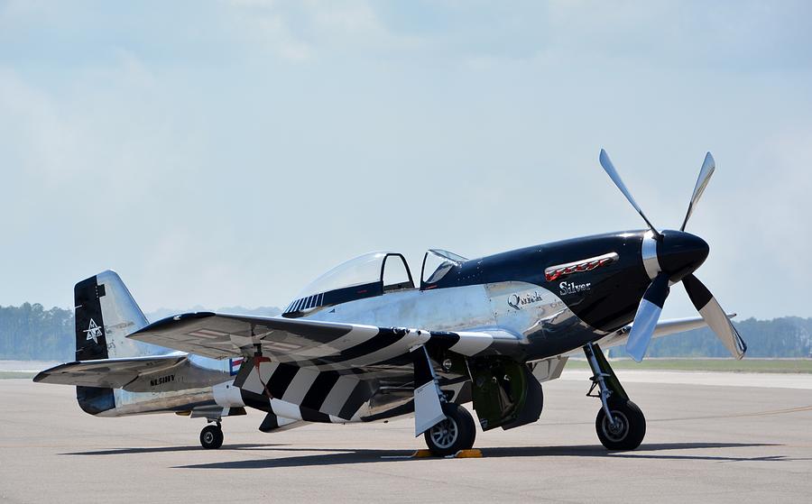 Quick Silver P-51 Photograph by Matt Abrams - Pixels