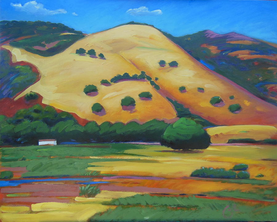 San Jose Painting - Quiet Afternoon by Gary Coleman