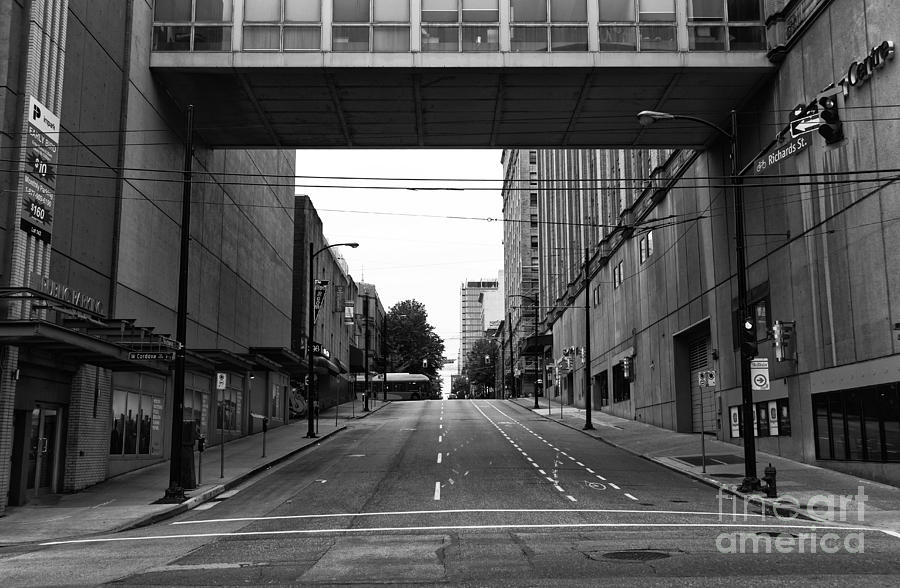 City Photograph - Quiet in Vancouver by John Rizzuto