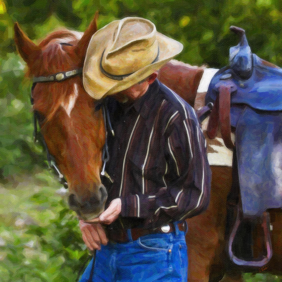 Quiet Moments Painting by Dean Wittle