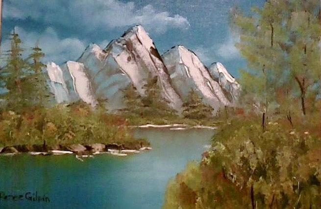 Quiet Nature Painting by Renee Gilpin - Fine Art America