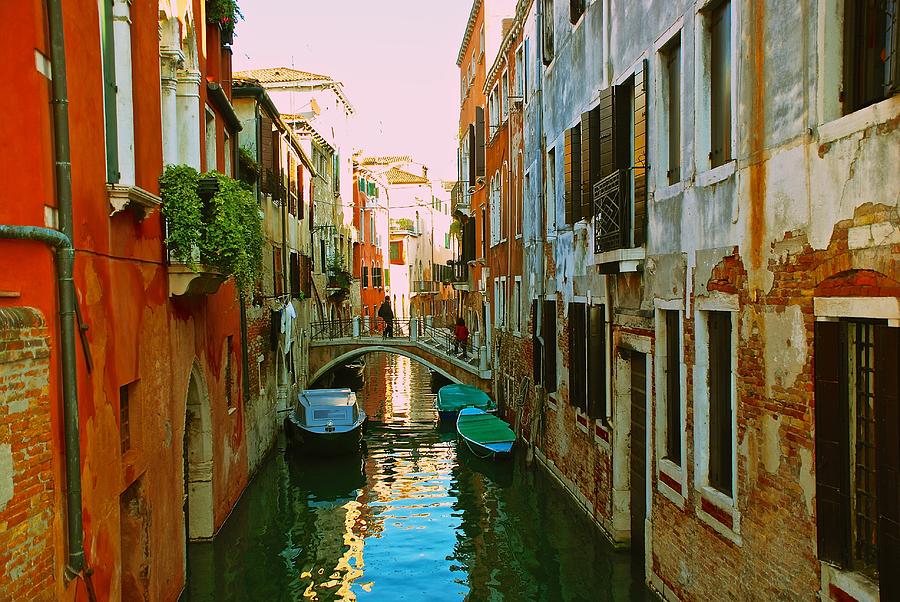 Quiet Venice Backwater Photograph by Eric Tressler