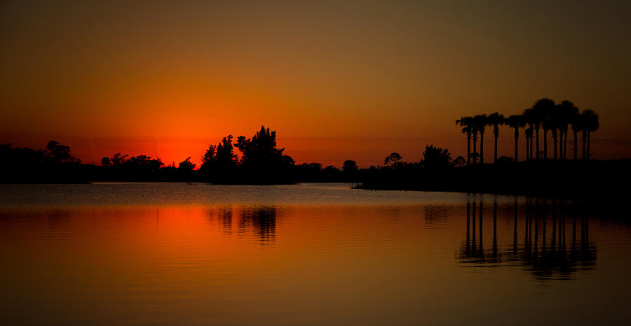 Sunset Photograph - Quiet Waters by Don West