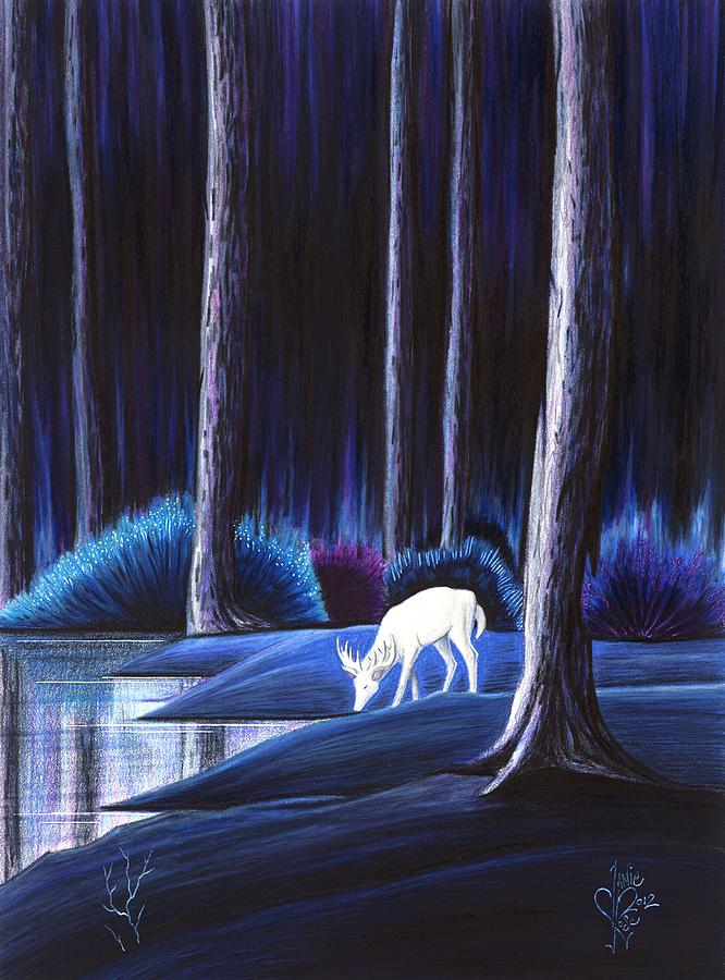 Quietude Drawing by Danielle R T Haney
