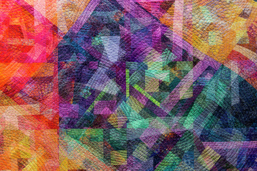 Quilt Abstract Photograph by Lisa Stokes
