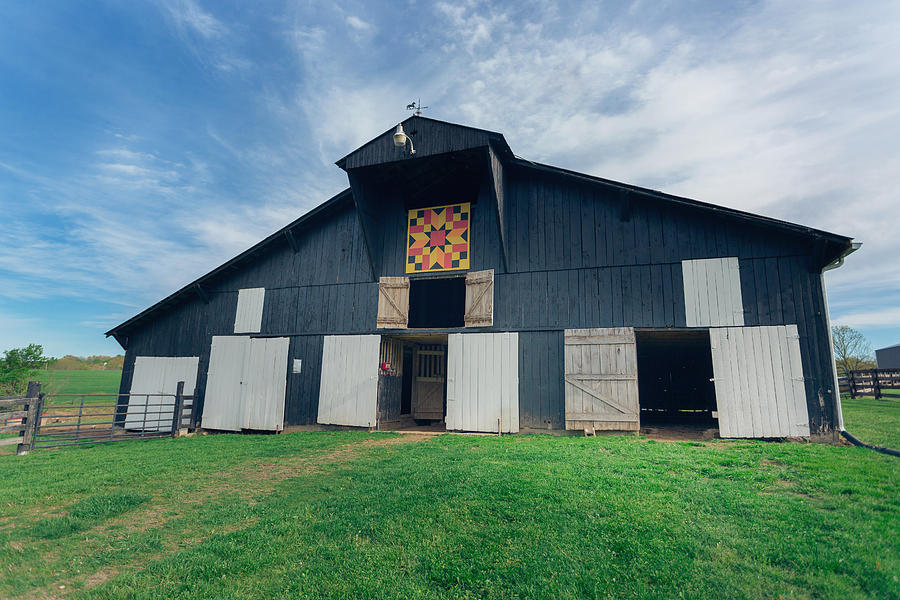 Quilted Barn Photograph by Amber Flowers