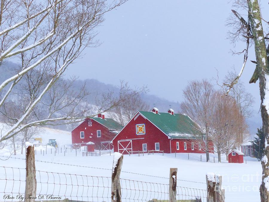 Quilted Barn Photograph by Teena Bowers | Fine Art America