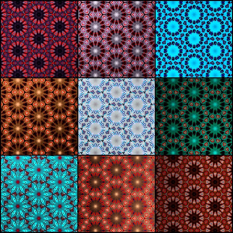 Quilt Photograph - Quilted Fractals by Nick Heap