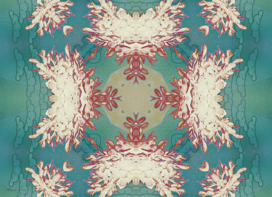 Origami Paper Digital Art - Quilted Origami 3 by Shawna Rowe