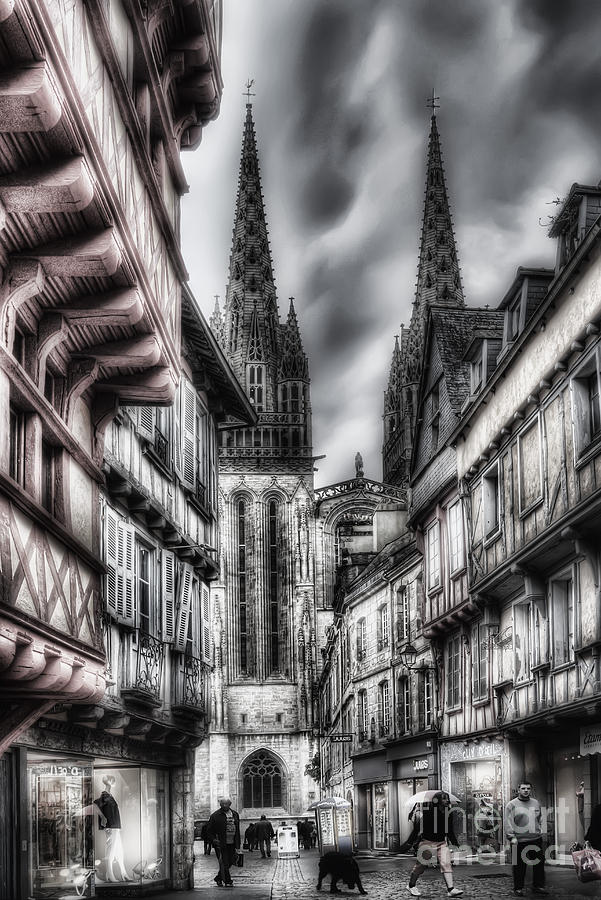 City Photograph - Quimper France by Colin Woods