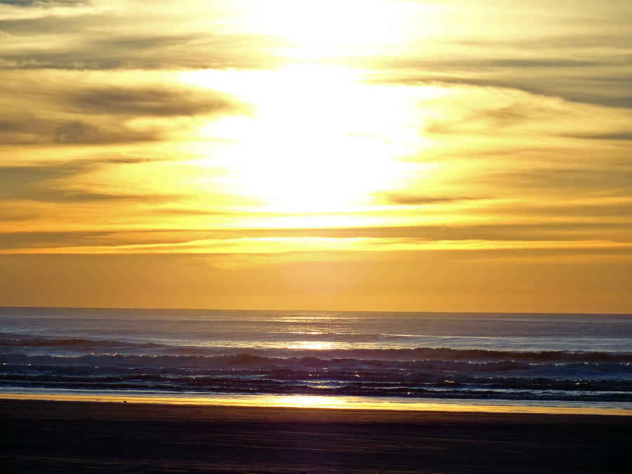 Quinault Beach Sunset Photograph by Robert Meyers-Lussier