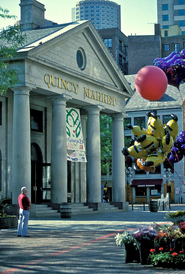 Quincy Market Boston Photograph by Gail Maloney