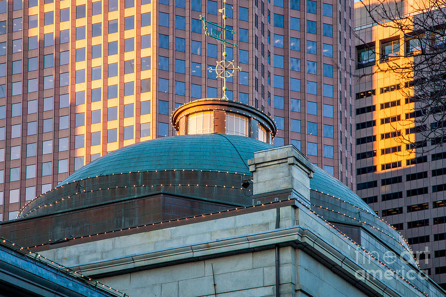 Quincy Market Dome Photograph by Susan Cole Kelly