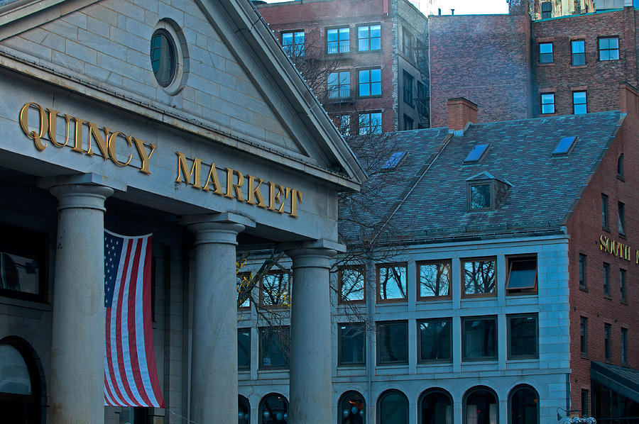 Quincy Market Photograph by Paul Mangold