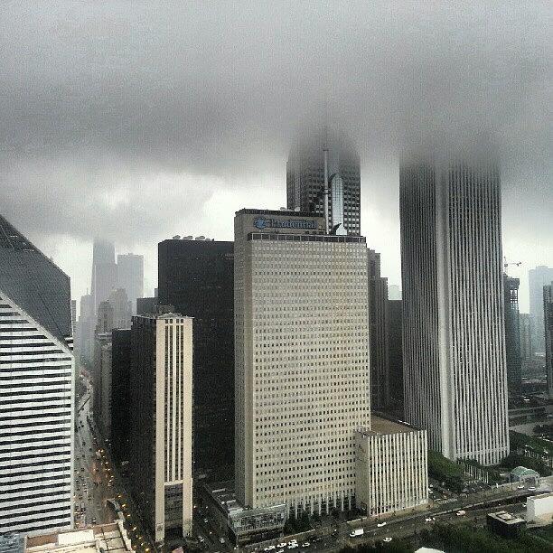 Chicago Photograph - Quite Bleak Out Today by Jill Tuinier