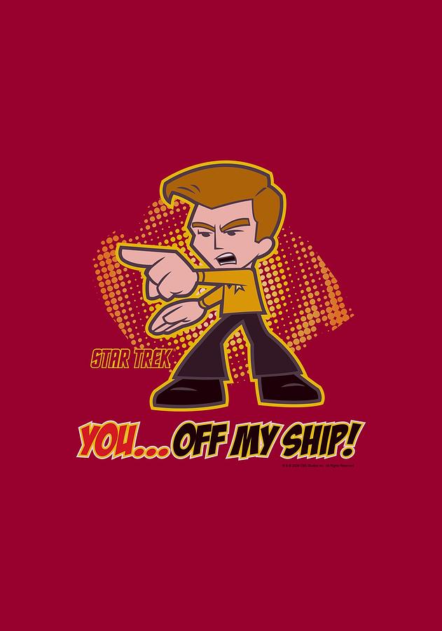 Star Trek Digital Art - Quogs - Off My Ship by Brand A